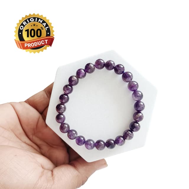Original Amethyst Bracelet with Certificate thumbnail 3