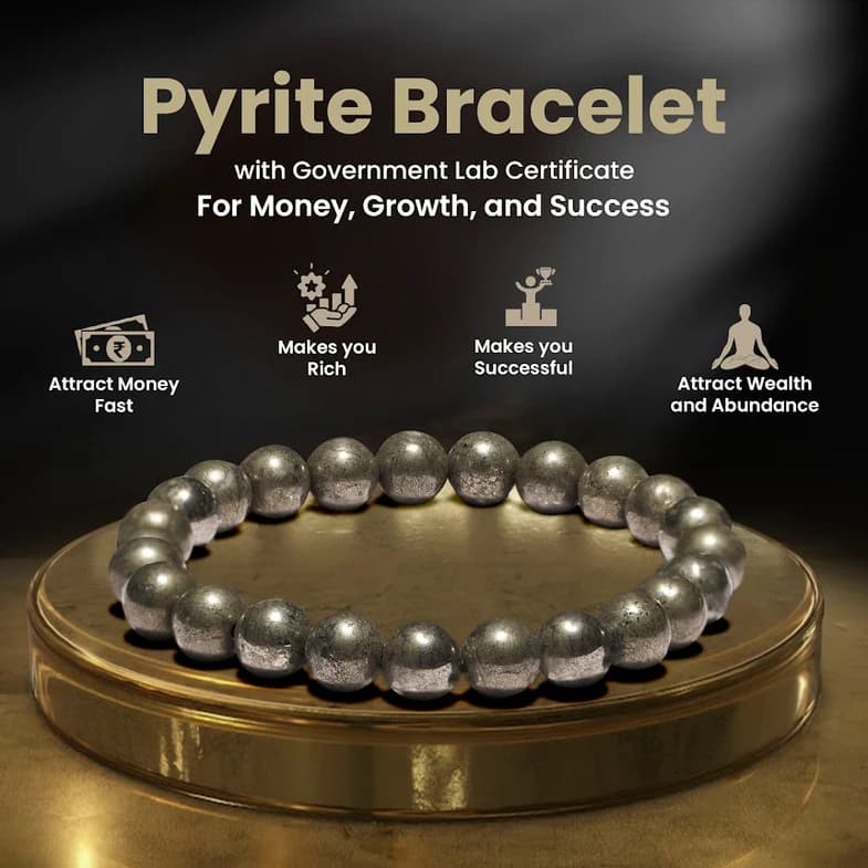 Original Pyrite Crystal Bracelet 1