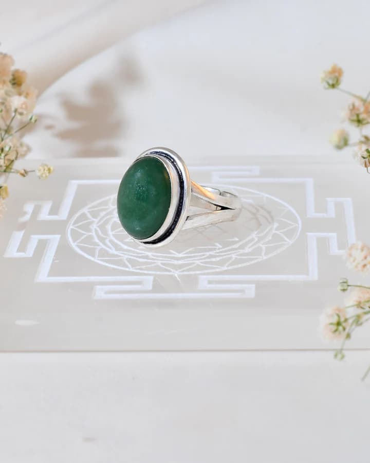 Green Jade Ring 2