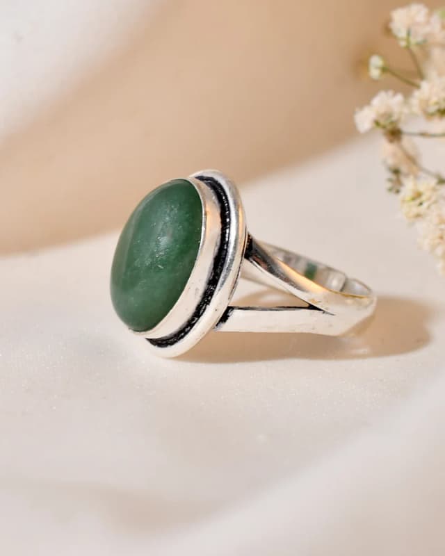 Green Jade Ring thumbnail 3