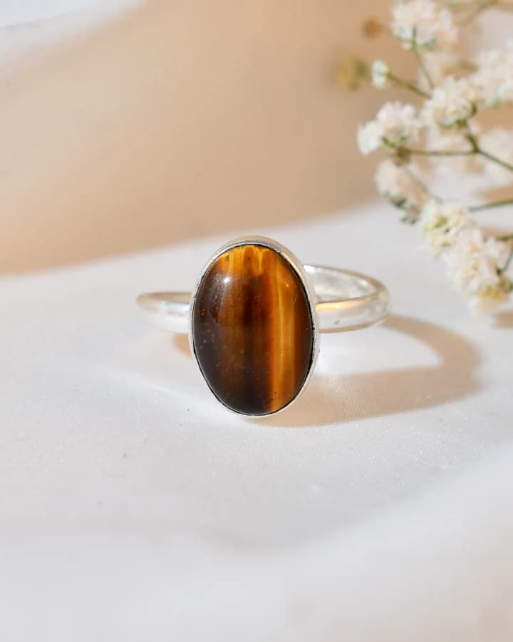 Tiger Eye Ring 1