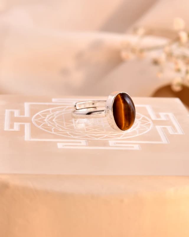 Tiger Eye Ring thumbnail 2