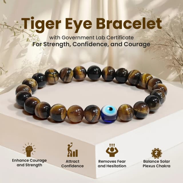 Original Tiger Eye Bracelet with Certificate